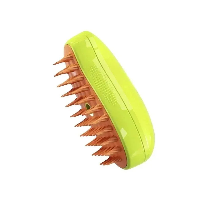 Magic Pet Grooming Brush – Steam Clean, De-Shed & Massage in One!