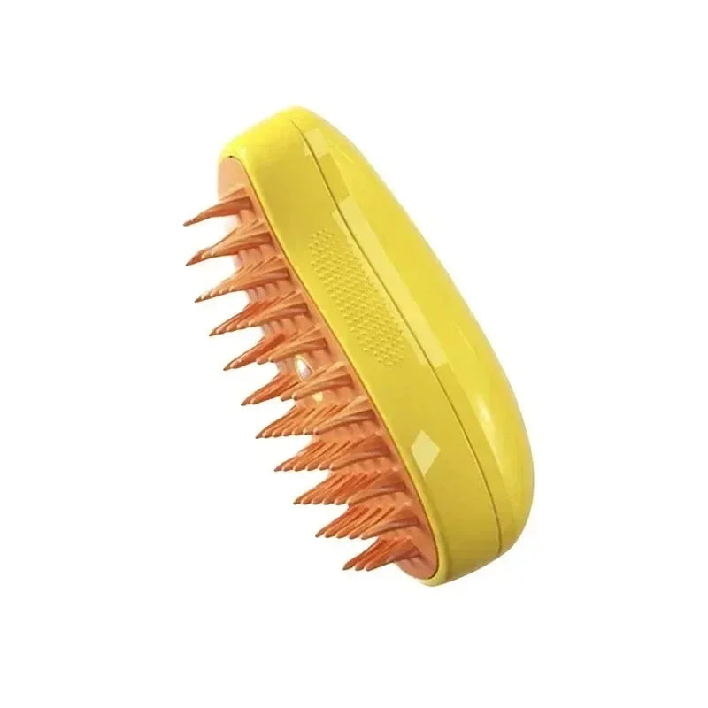 Magic Pet Grooming Brush – Steam Clean, De-Shed & Massage in One!