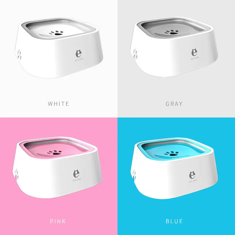 No-Spill Pet Water Bowl 💧 Floating Design for Dogs & Cats
