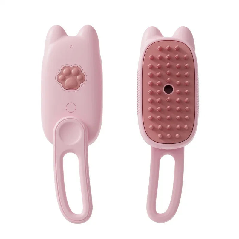 Magic Pet Grooming Brush – Steam Clean, De-Shed & Massage in One!