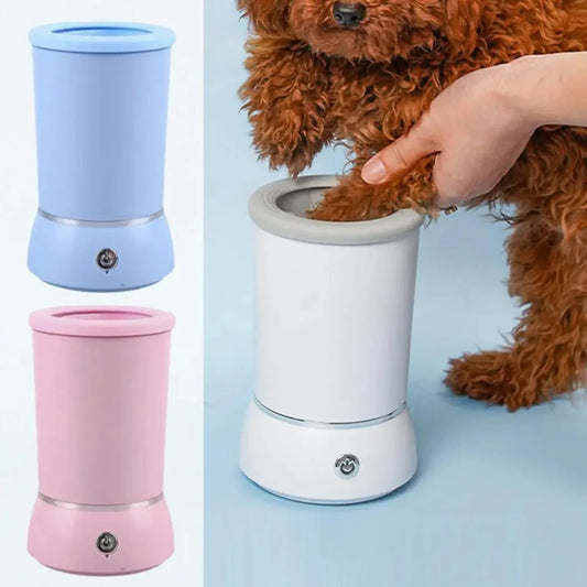 Portable Pet Paw Cleaner – USB Rechargeable Washer & Massager 🐾