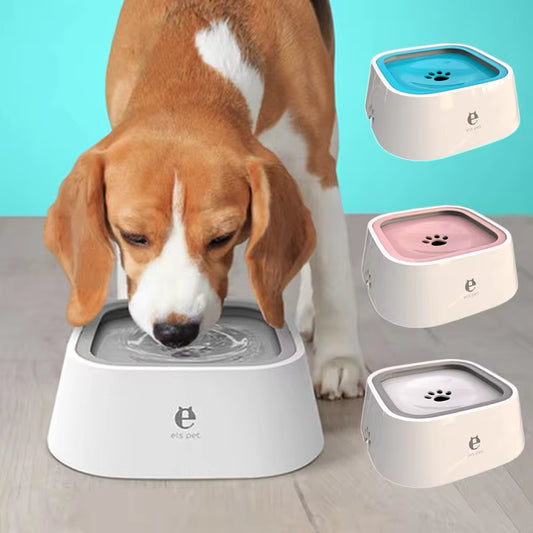 No-Spill Pet Water Bowl 💧 Floating Design for Dogs & Cats