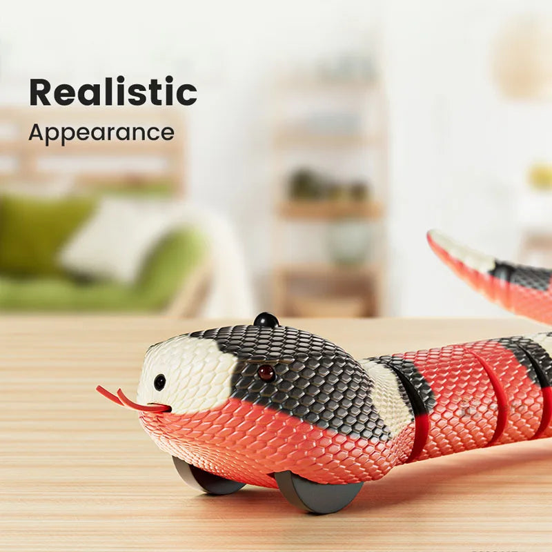 Interactive Snake Cat Toy – Smart Electric USB Charging Pet Toy for Cats & Dogs