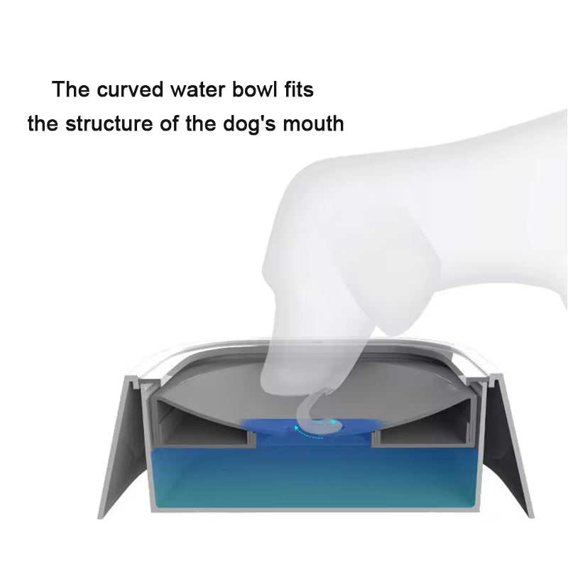 No-Spill Pet Water Bowl 💧 Floating Design for Dogs & Cats
