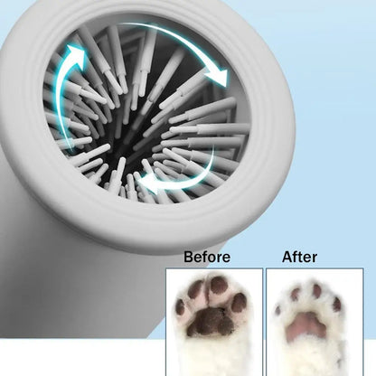 Portable Pet Paw Cleaner – USB Rechargeable Washer & Massager 🐾