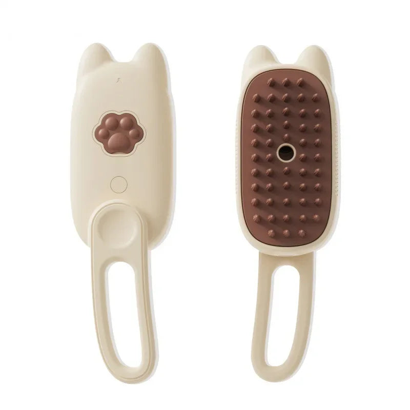 Magic Pet Grooming Brush – Steam Clean, De-Shed & Massage in One!