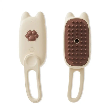 Magic Pet Grooming Brush – Steam Clean, De-Shed & Massage in One!