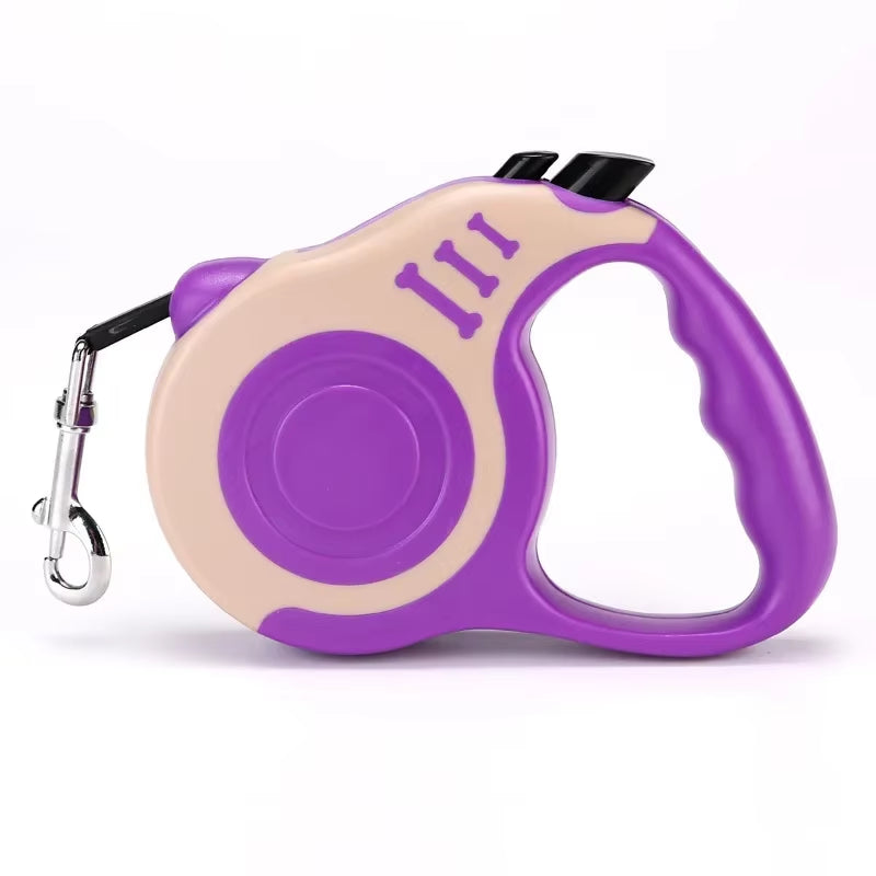 Automatic Retractable Dog Leash – Flexible 3M/5M Pet Rope for Small to Medium Dogs